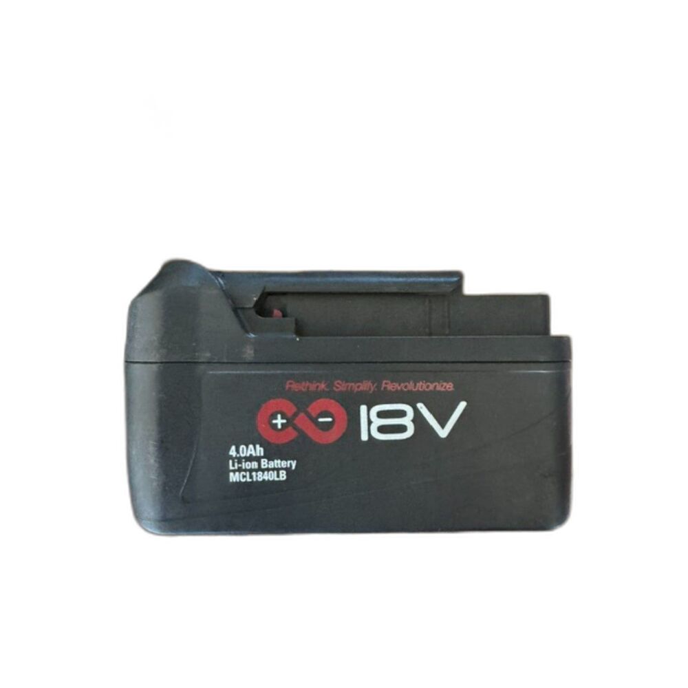 Matco MCL1840LB 18V 4.0Ah Li-Ion Rechargeable Power Tool Battery Pack